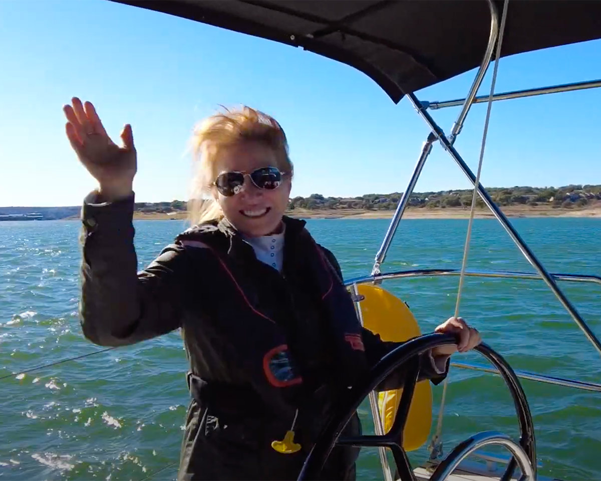 Video: NauticEd "Woman Sailing With Life Jacket" B-Roll - Water Sports ...